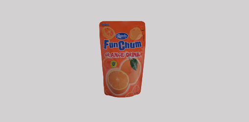 Fun Chum Orange Drink Packaging