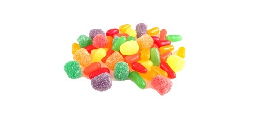 Bunch of Colourful Jelly Candy 