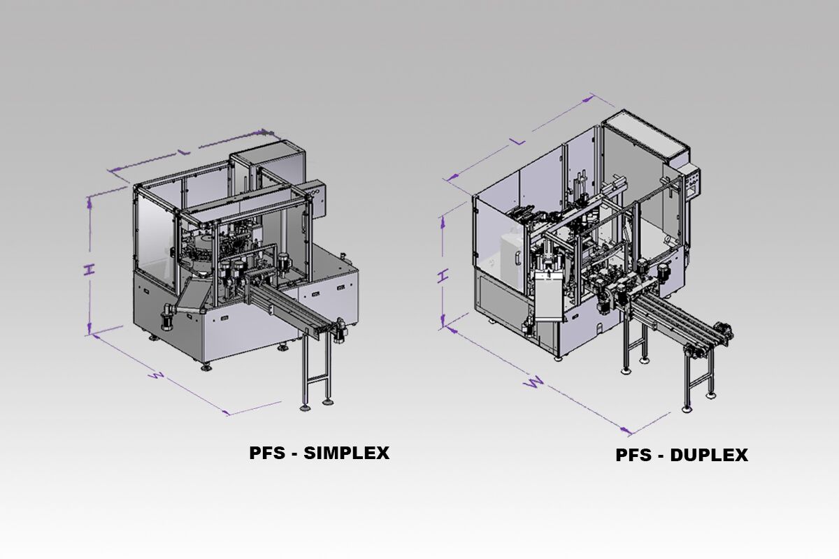 Pick Fill Seal Machine Simplex / Duplex